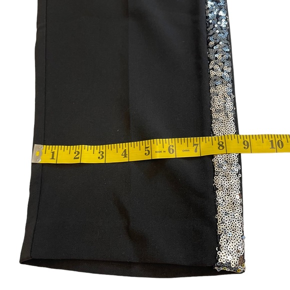 Torrid Black Dress Pants Sequined Sides Size 14 Skinny New WT - Picture 12 of 15